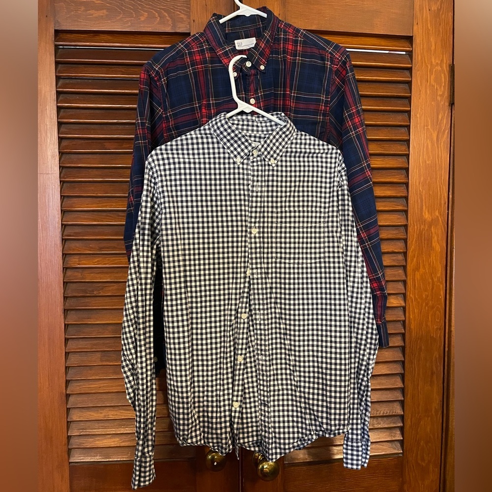 Two GAP Button Downs